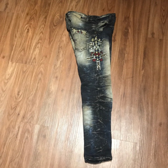 Vintage 8ight/DSTRKT Distressed Denim Jeans - Picture 7 of 10